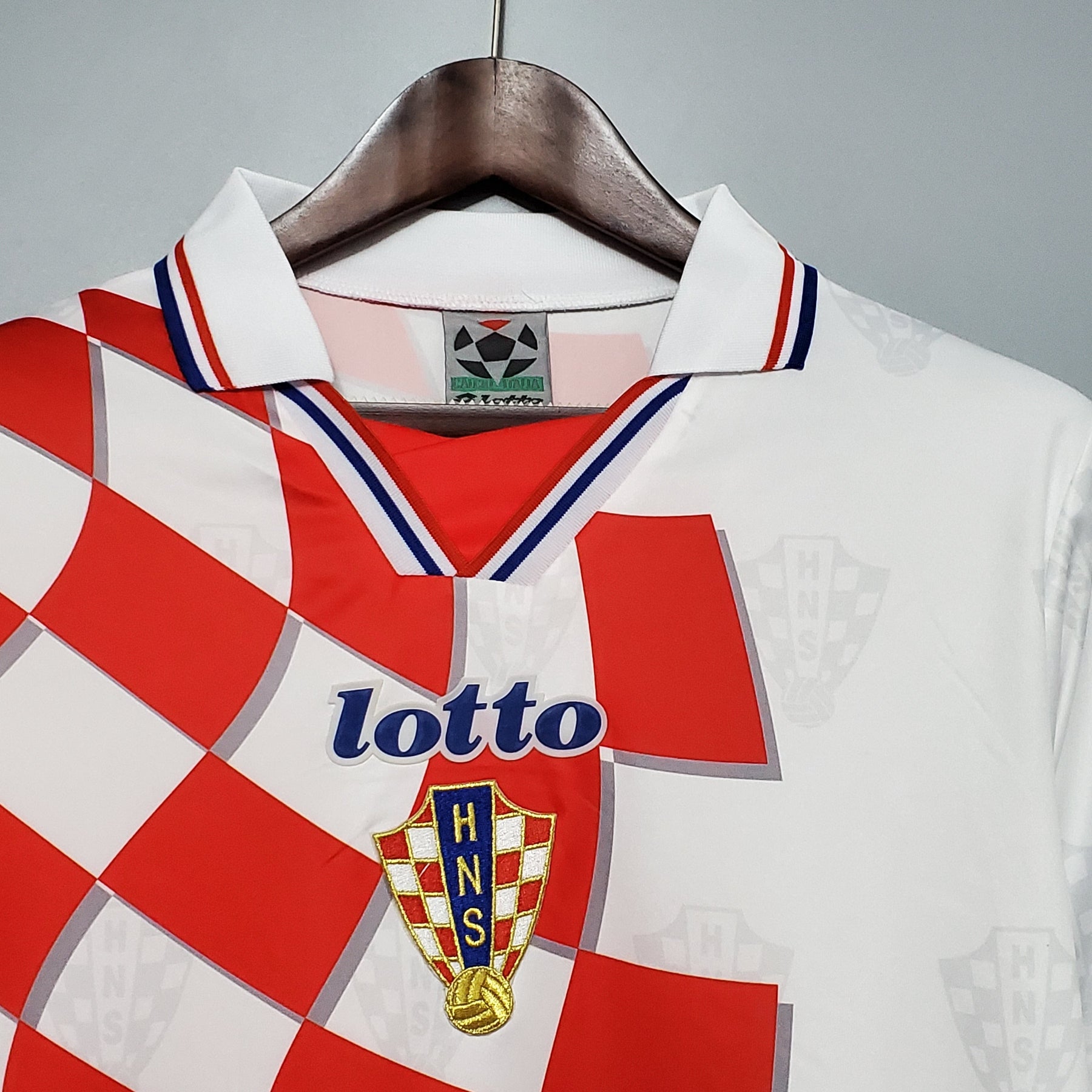 Camisa Croácia 1998 Titular - Versão Retrô