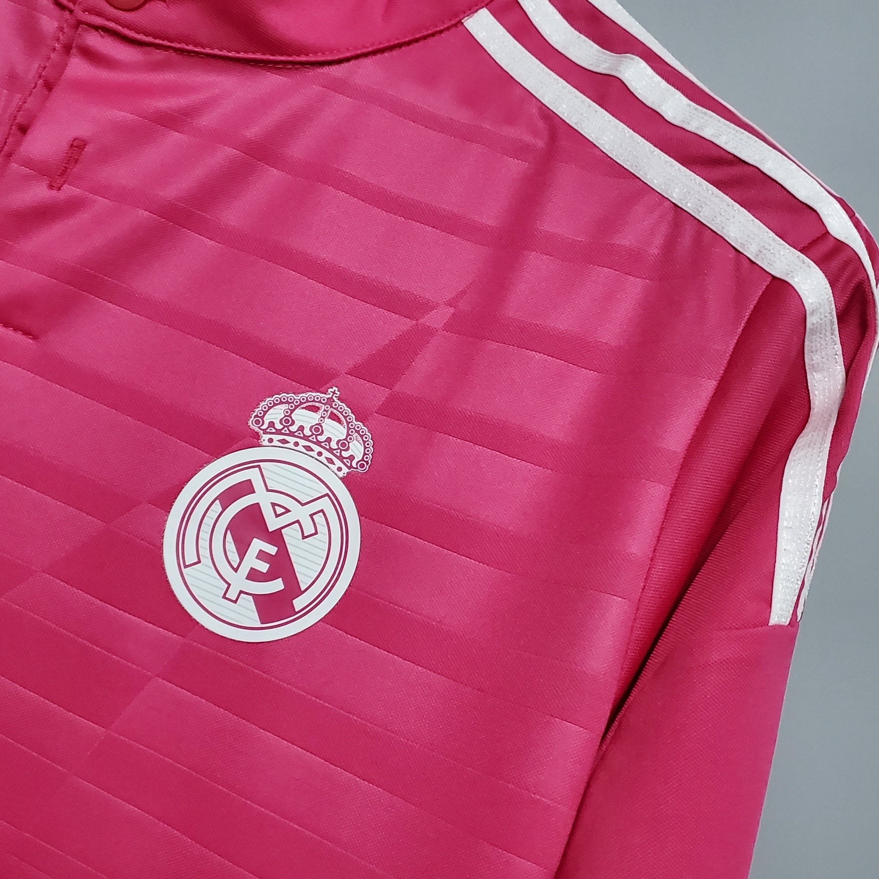 Camisa Real Madrid Reserva 14/15 - Versão Retrô Manga Comprida