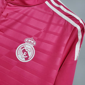 Camisa Real Madrid Reserva 14/15 - Versão Retrô Manga Comprida