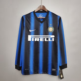 Camisa Inter de Milão Titular 10/11 - Versão Retrô Manga Comprida