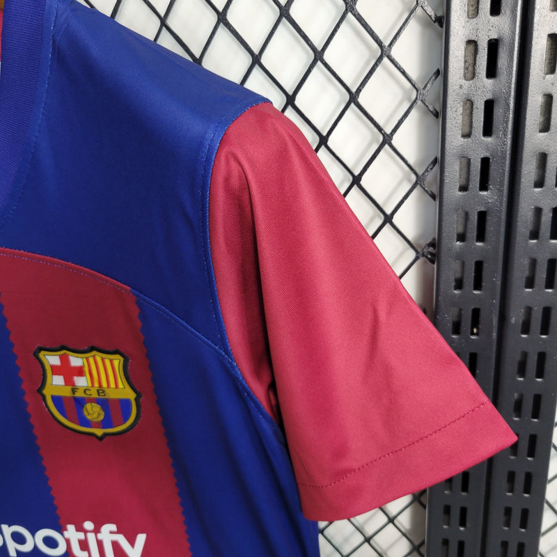 Camisa Barcelona Home 23/24 - Nike Feminina