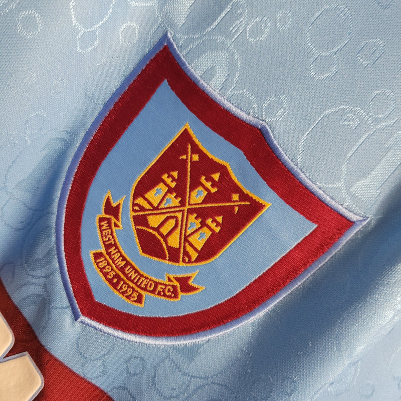 Camisa West Ham Reserva 95/97 - Versão Retro