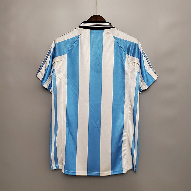 Camisa Argentina Titular 1998 - Versão Retro