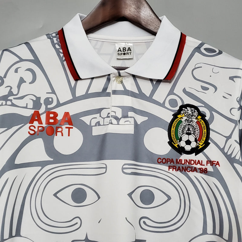 Camisa México Reserva 1998 - Versão Retro